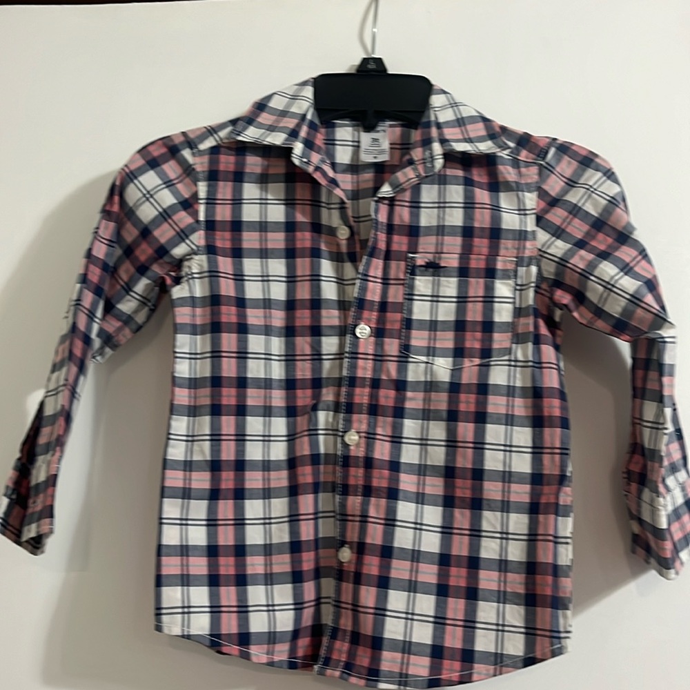 Carter’s Boys button down shirt size 3T NWOT
